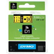 Dymo Tape Cartridge 40918 9mm Black on Yellow S0720730 image
