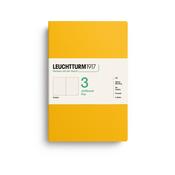 Leuchtturm1917 Jottbook pur (A5), dotted, Sunflower, pack of 3 image