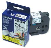 Brother TZ251 Tape P-touch 24mm Black on White image