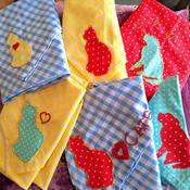 Handmade Bandanas with Cats and Dogs Collection