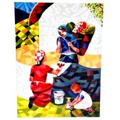 Art Card - 'Jobs for the Girls' series No5 - by Noreen Sadler