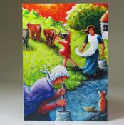 Art Card, 'Jobs for the Girls IV', by Noreen Sadler