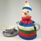 Colourful Clown Tea Cosy, By Shoreline image