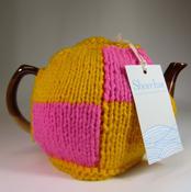 Delicious, battenburg slice style Tea Cosy, by Shoreline