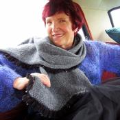 Grey Shrug With Black Trim, By Shoreline
