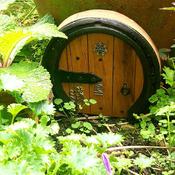Horseshoe Door, Fairy Door, by Liffey Forge