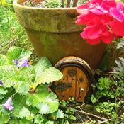 Horseshoe Keyrack Fairy Door With Mushroom, By Liffey Forge