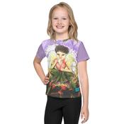 Kids Crew Neck T-shirt, 'It's Good to Take Little Breaks', Art by Parade image