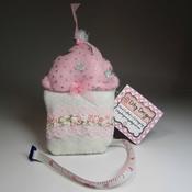 Novelty Silver Heart Bun Tape Measure, By Ditsy Designs