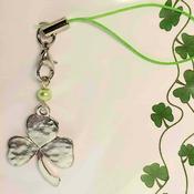 Shamrock Bag Charm, By Ditsy Designs