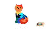 Number Cat Jigsaw Puzzle