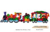Alphabet Train Jigsaw Puzzle image