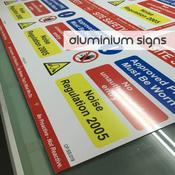 Aluminium Signs image