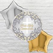First Holy Communion Silver Bouquet