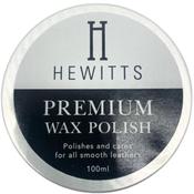 Hewitts Premium Wax Polish 100Ml - Black