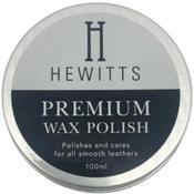 Hewitts Premium Wax Polish 100Ml - Tan
