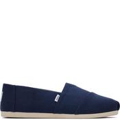 Toms Mens Alpargata Slip On - Navy Canvas - 9