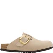 Birkenstock Womens Boston Buckle Sandal - Sand - 39