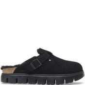 Birkenstock Womens Boston Chunky Shearli - Black - 37 image
