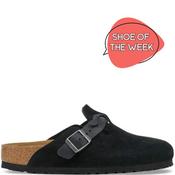 Birkenstock Womens Boston Braided Sandal - Black - 37 image