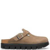 Birkenstock Womens Boston Chunky Leve Gr - Grey Taupe - 36 image