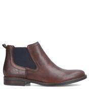 Rieker Mens Zip Chelsea Ankle Boot - Brown - 41