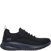 Skechers Womens Slip On Lace Work Shoe - Black - 4