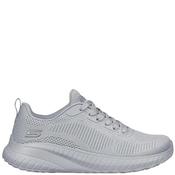 Skechers Washable Bobs Sport Trainer - Light Grey - Uk 3