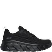 Skechers Womens Washable Lace Trainer - Black - Uk 8 image