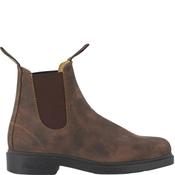 Blundstone Unisex Chelsea Ankle Boot - Rustic Brown - 7