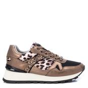 Xti Womens Wedge Lace Trainer - Taupe - 41