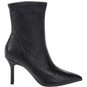 Xti Womens Point Toe Pull On Ankle Boot - Black - 36