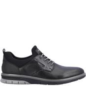 Rieker Mens Lace Casual Shoe - Black - 46 image