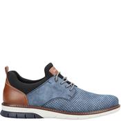 Rieker Mens Lace Casual Shoe - Blue - 41 image