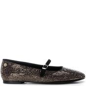 Xti Womens Diamante Flat Strap Shoe - Gold - 36