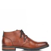 Rieker Mens Lace Ankle Boot - Brown - 46 image