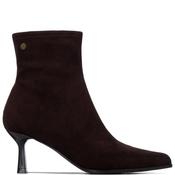 Xti Womens Zip Ankle Boot - Brown - 36