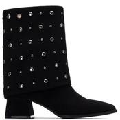 Xti Womens Zip Ankle Boot - Black - 36 image
