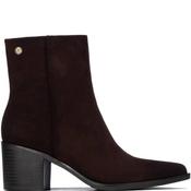 Xti Womens Microfiber Ankle Boot - Brown - 36