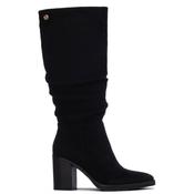 Xti Womens Microfiber Ankle Boot - Black - 36
