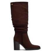 Xti Womens Microfiber Ankle Boot - Brown - 36
