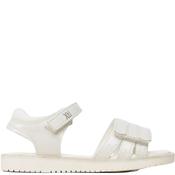 Xti Girls Ankle Strap Sandal - White - Eu28/K10 image