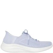 Skechers Womens Slip Ins Lace Trainer - Light Blue - 4 image