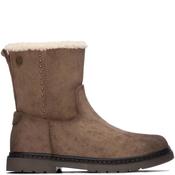 Xti Kids Fur Lined Zip Ankle Boot - Taupe - 28