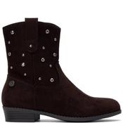 Xti Kids Microfiber Ankle Boot - Brown - 31 image