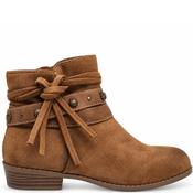 Xti Kids Microfiber Ankle Boot - Camel - 31