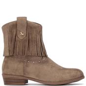 Xti Kids Microfiber Ankle Boot - Brown - 31 image