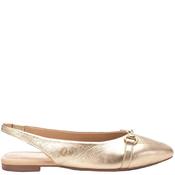 Carmela Womens Point Toe Flat Sling Back - Gold - 38
