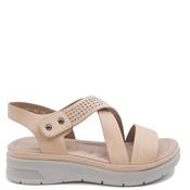 Redz Womens Wedge Strap Sandal - Beige - 38 image
