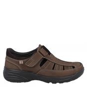 Luisetti Mens Closed In Strap Sandal - Brown - 43 image